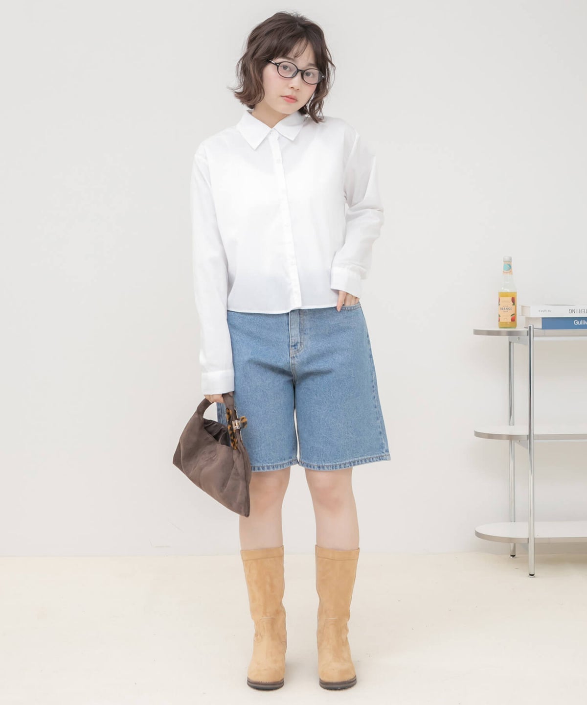 &&model：160cm(M SIZE)&&