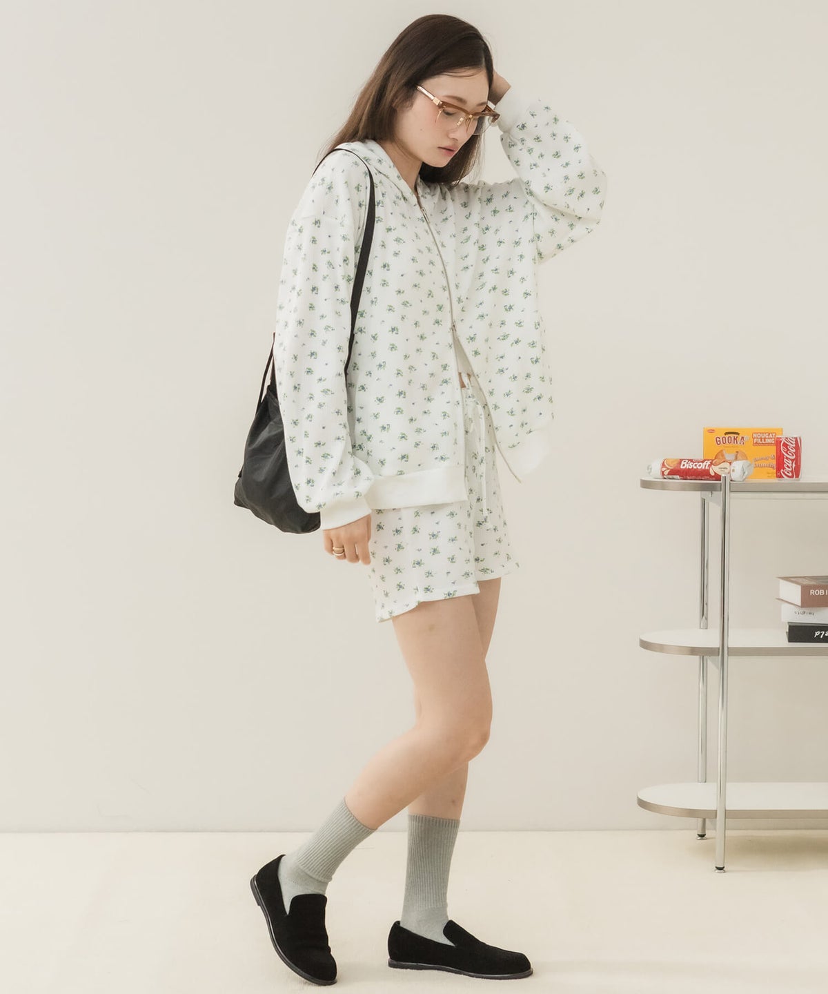 &&model：163cm&&