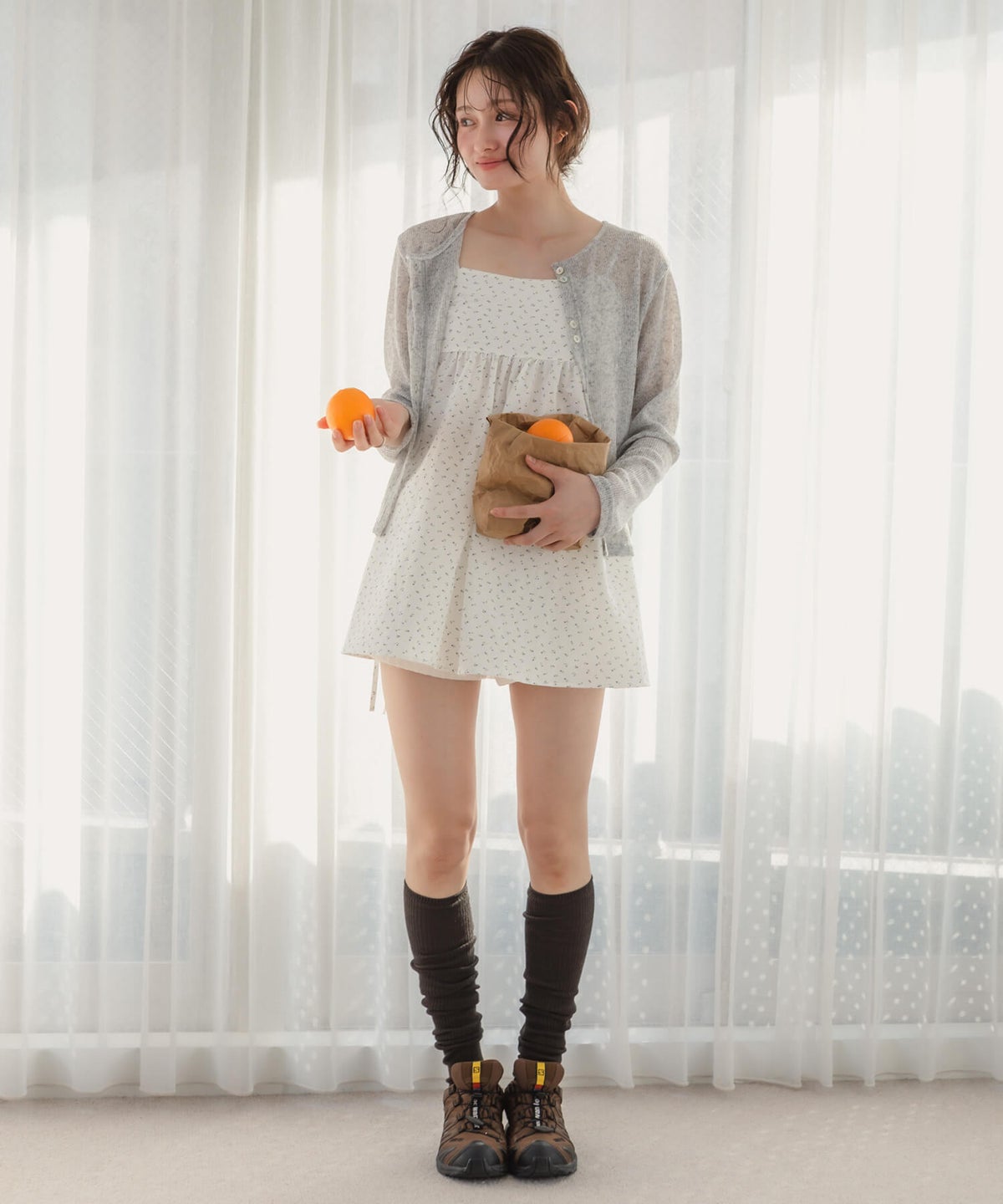 &&model：163cm&&