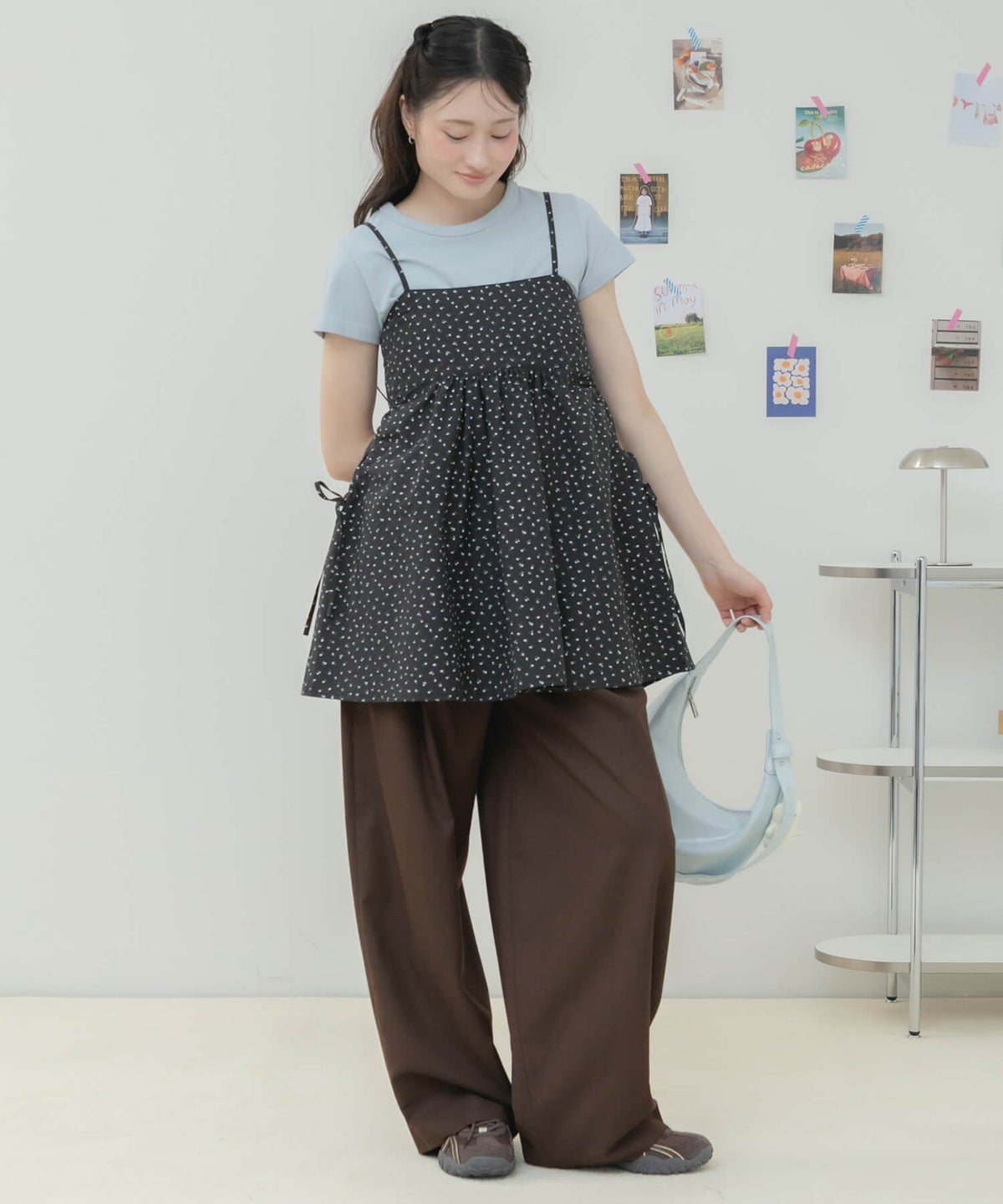&&model：163cm&&