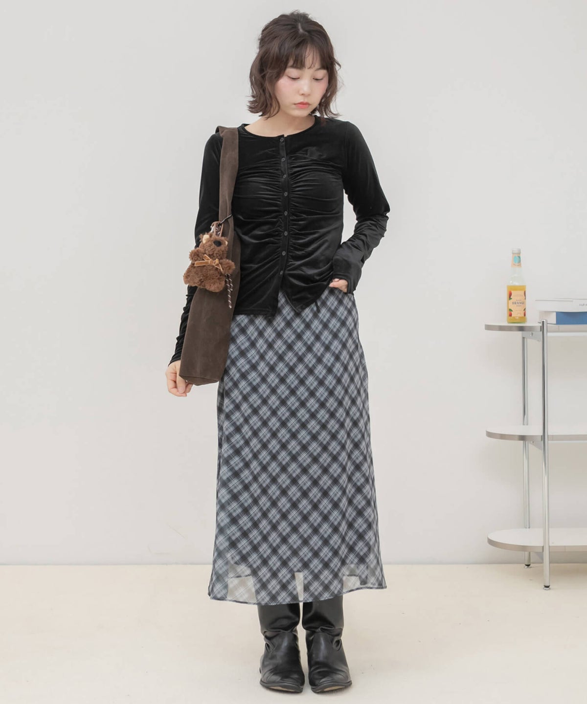 &&model：160cm&&