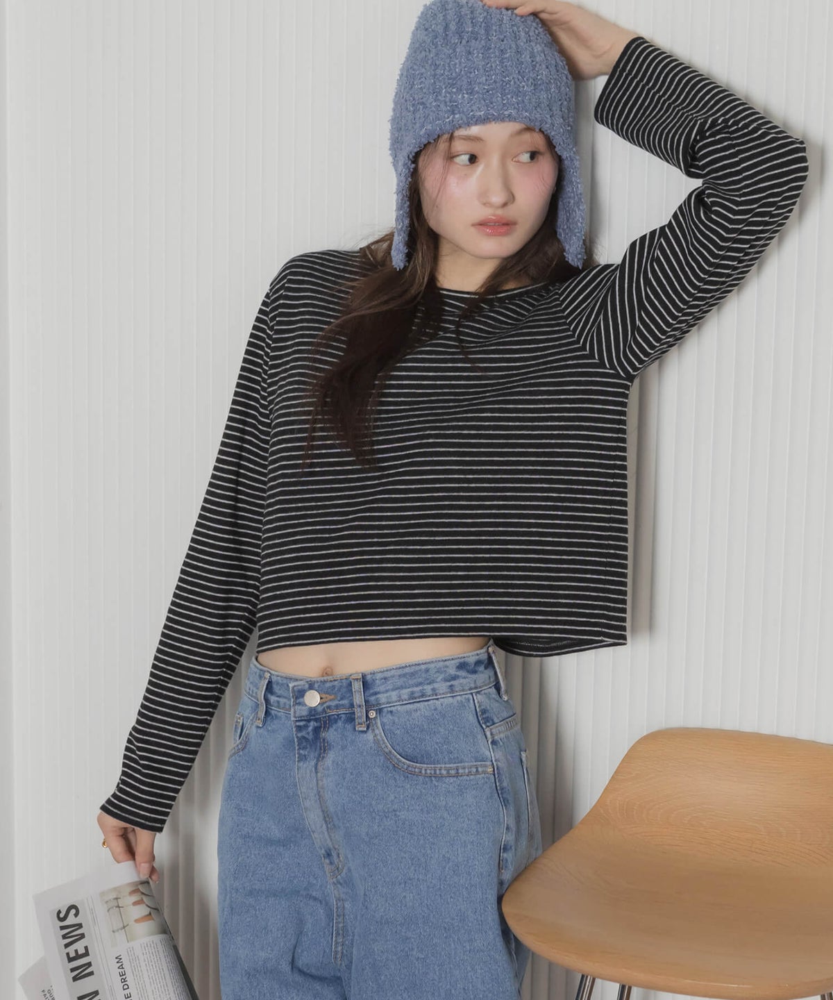 &&model：163cm&&
