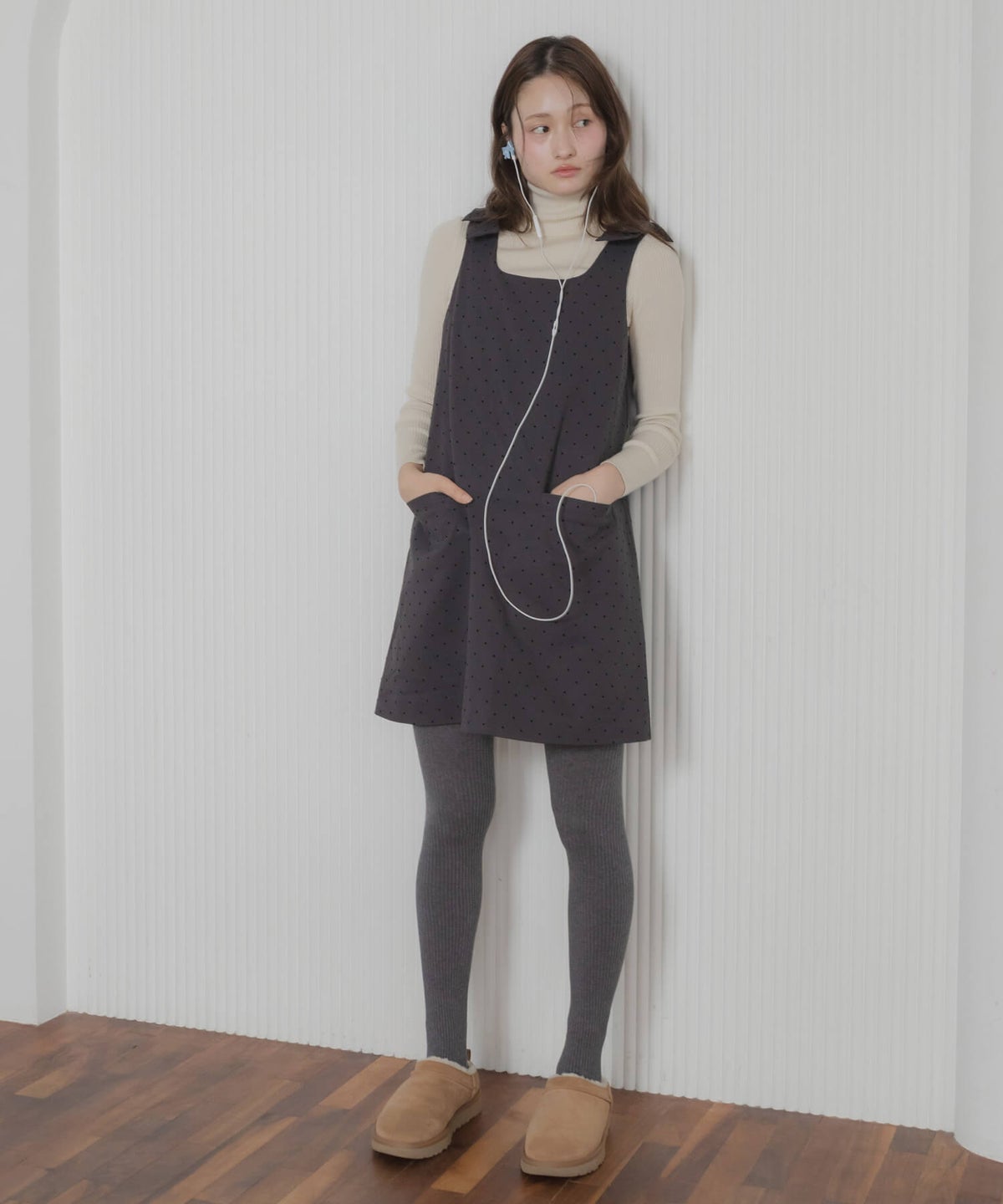&&model：163cm&&