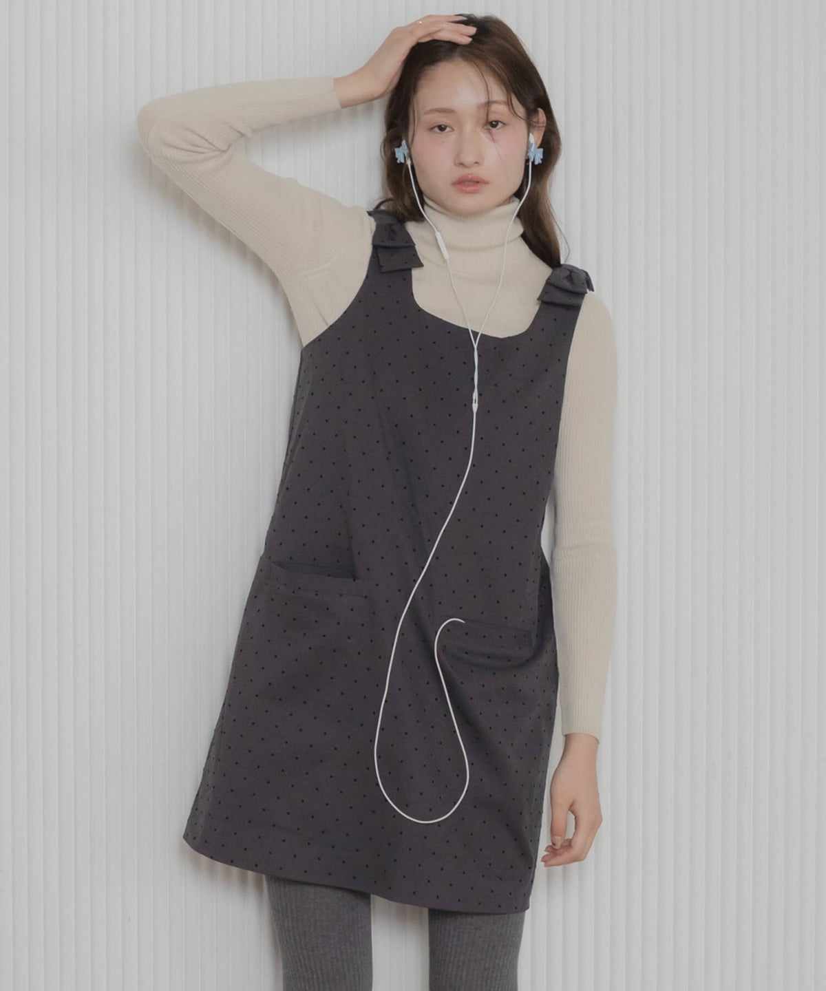 &&model：163cm&&