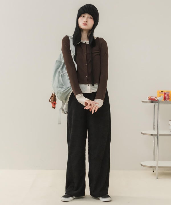 &&model：163cm&&