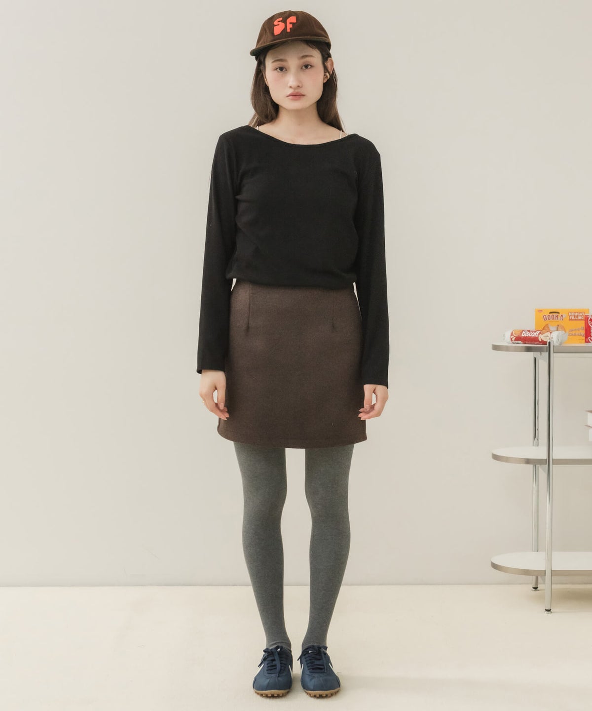 &&model：163cm&&