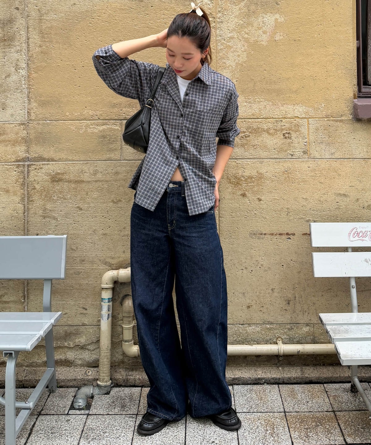 &&model：166cm&&
