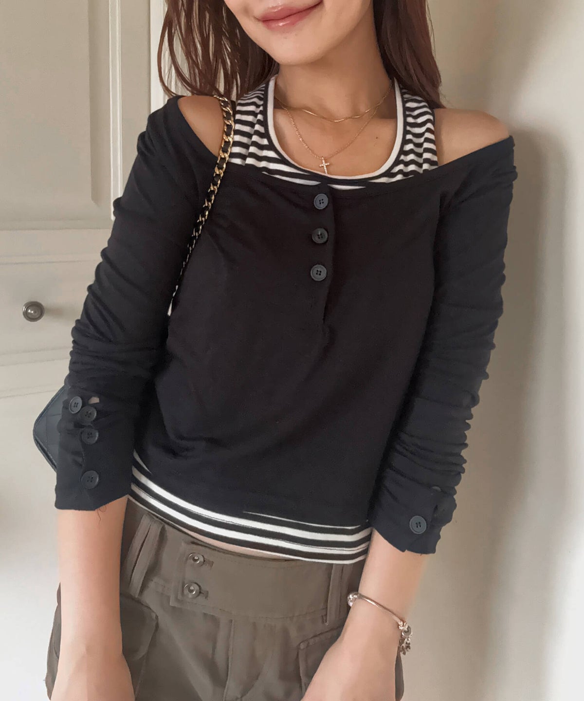 &&model：159cm&&