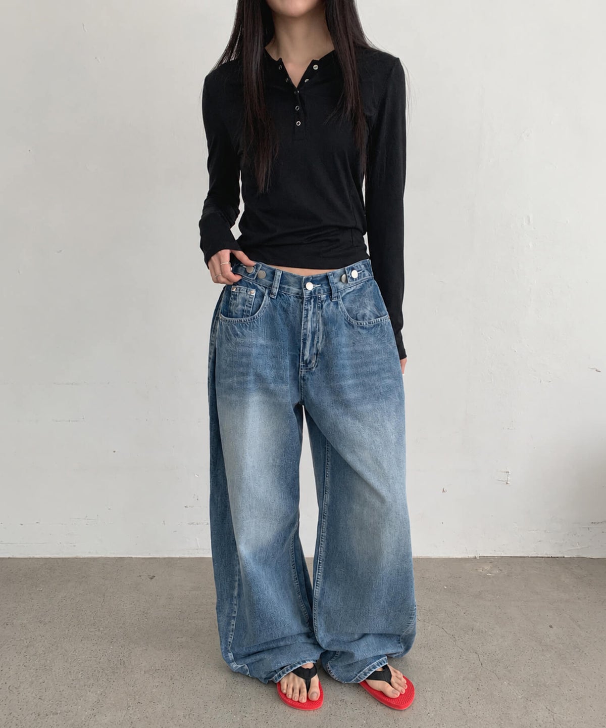 &&model：165cm(M SIZE)&&