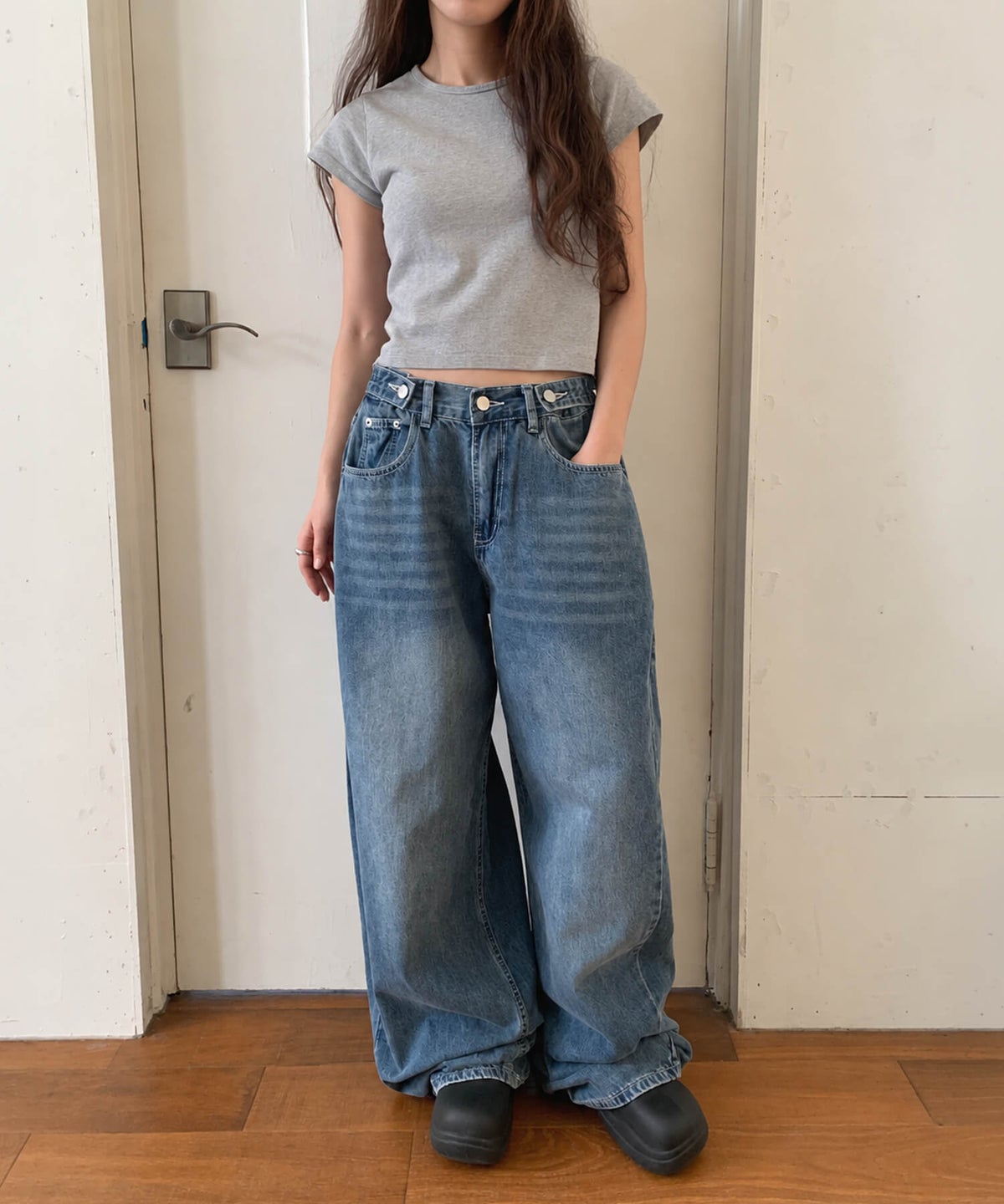 &&model：165cm(M SIZE)&&