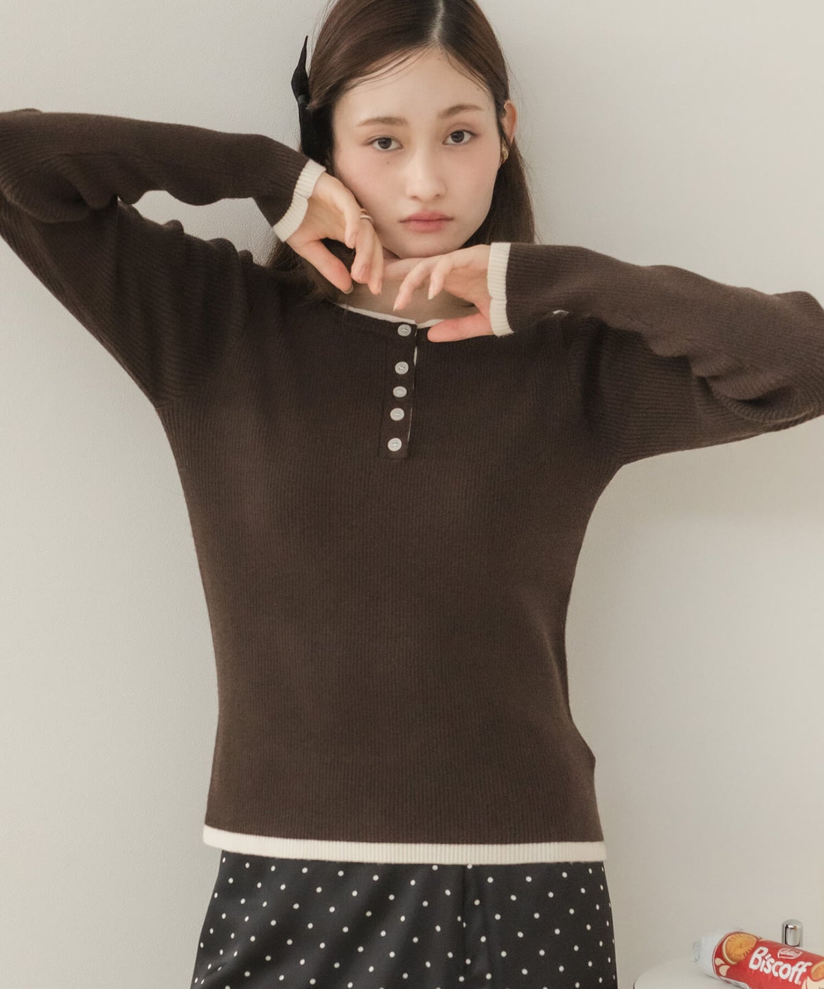 &&model：163cm&&