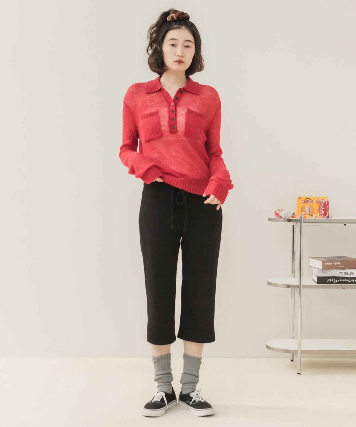 &&model：169cm&&