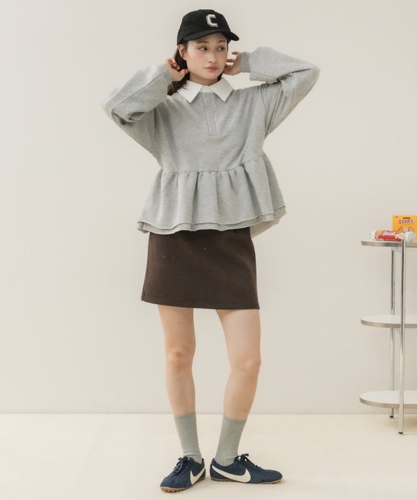 &&model：163cm&&