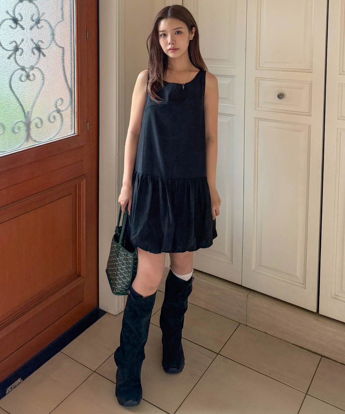 &&model：159cm&&