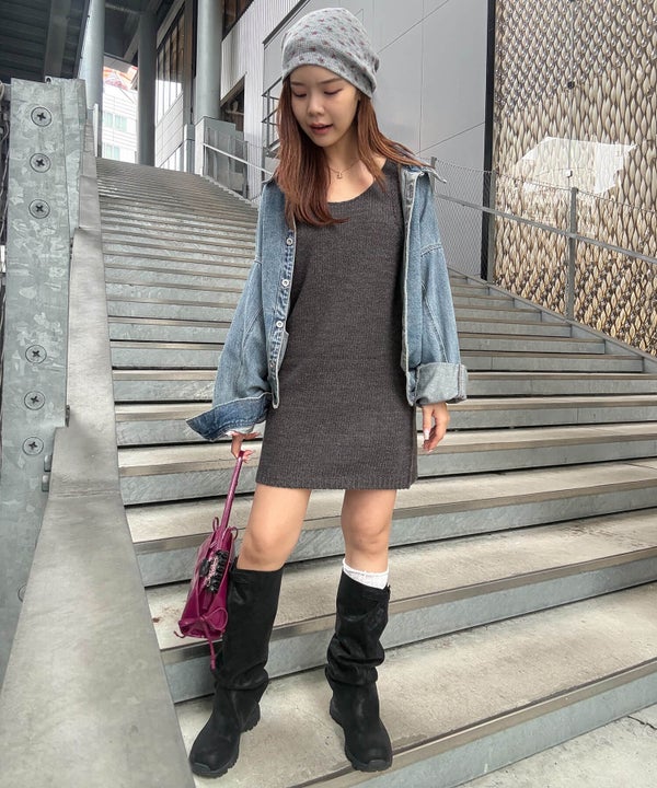 &&model：159cm&&