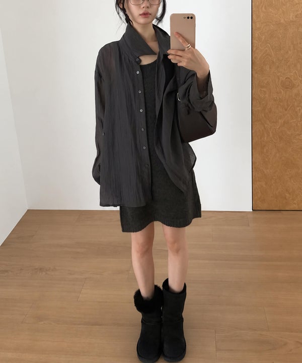 &&model：165cm&&